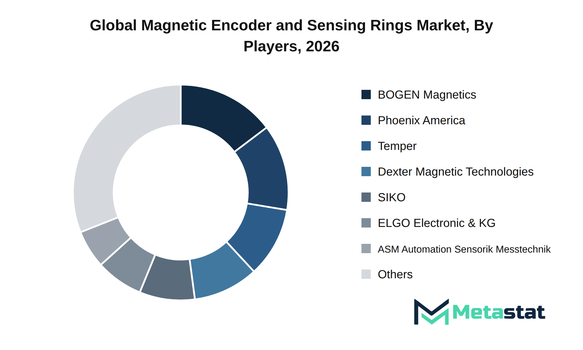 Magnetic Encoder and Sensing Rings Market Market by Players