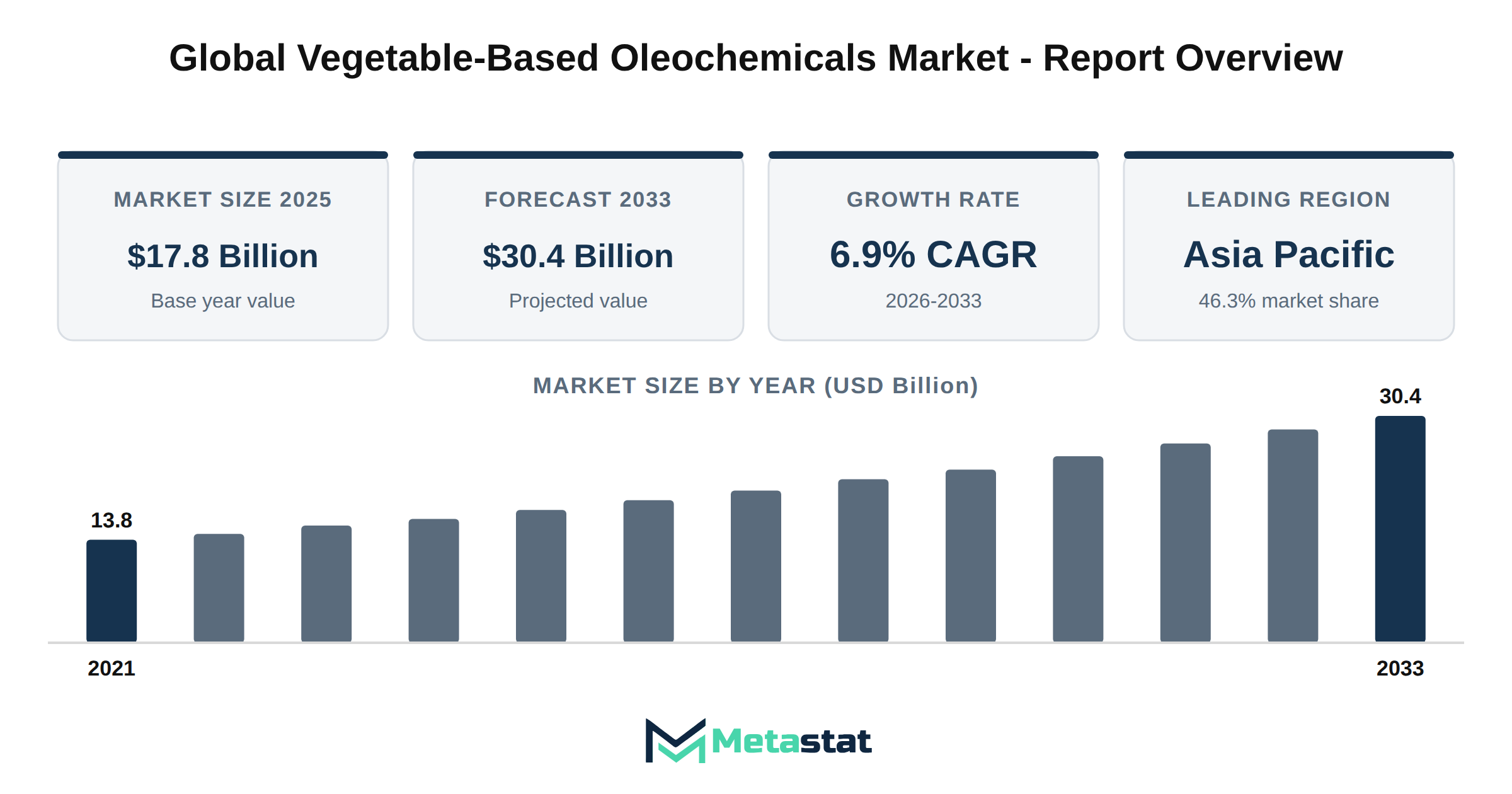 Vegetable-Based Oleochemicals Market Market Overview