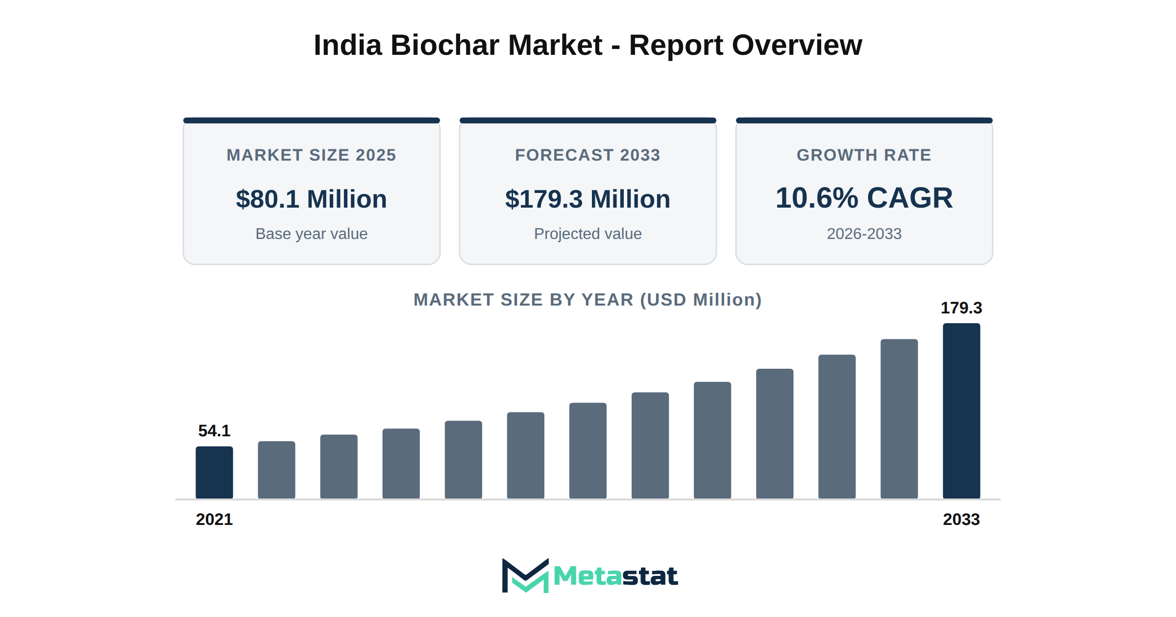 India Biochar Market Market Overview