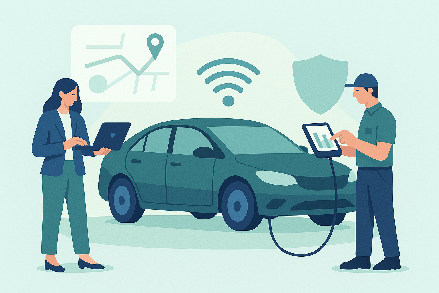 Connected Car Market Overview