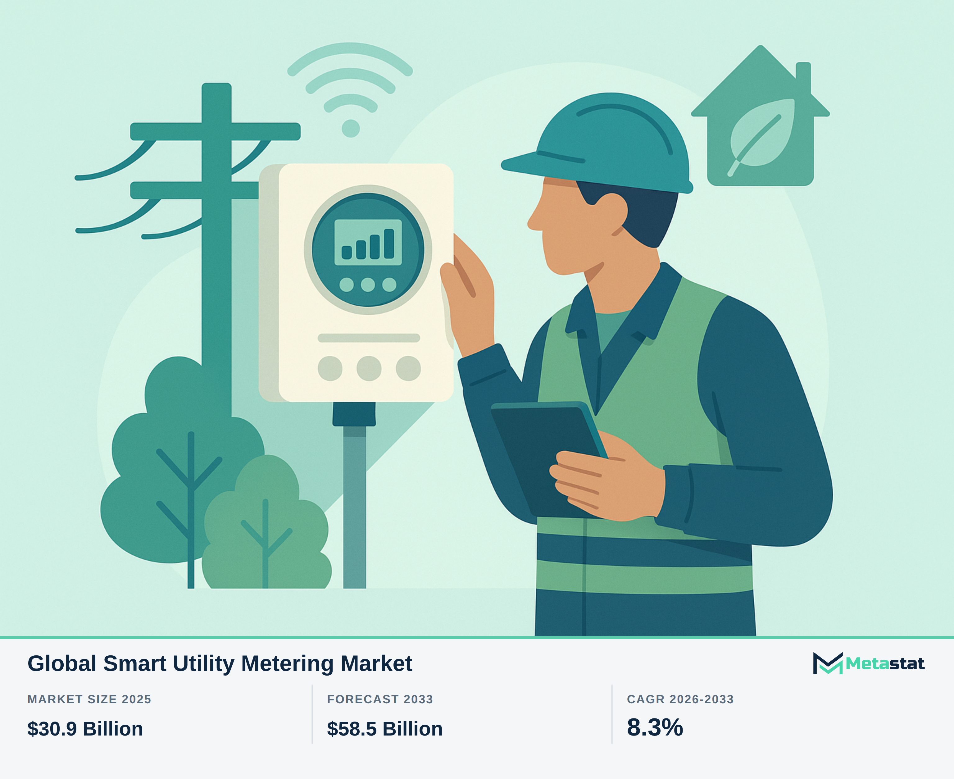 Smart Utility Metering Market Overview